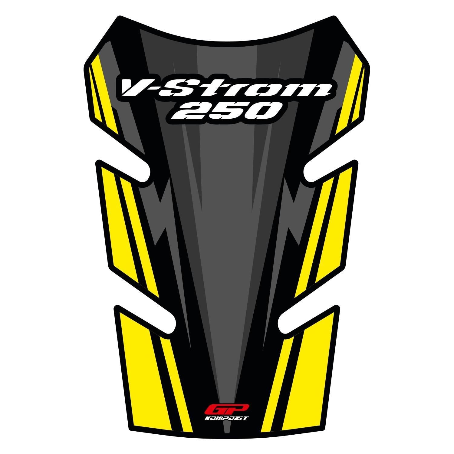 GP Kompozit Suzuki V-Strom 250 2017-2020 Uyumlu Tank Pad Sarı
