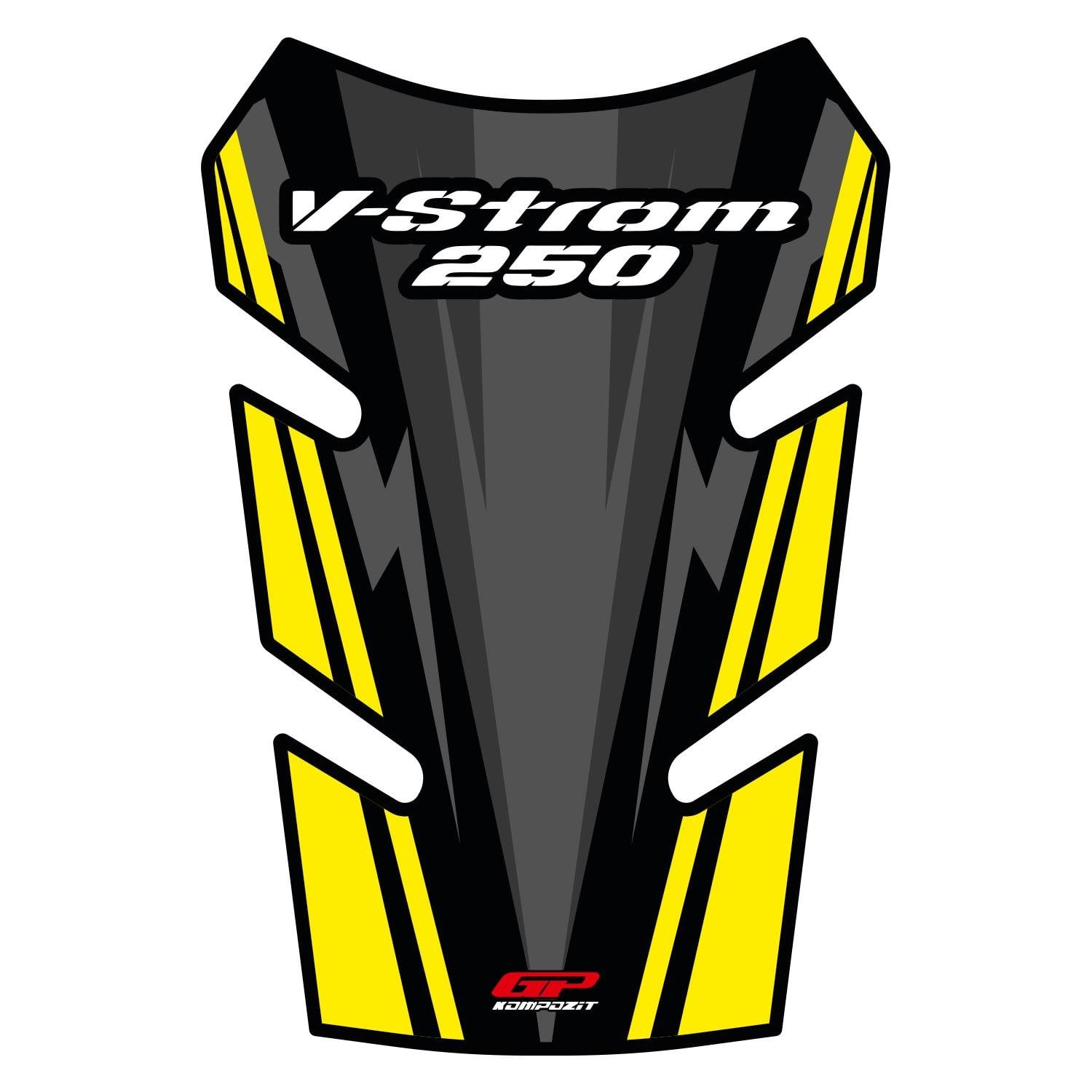 GP Kompozit Suzuki V-Strom 250 2017-2020 Uyumlu Tank Pad Sarı