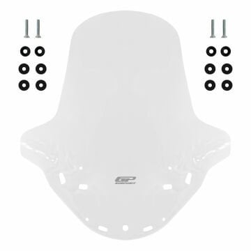 GP Kompozit Suzuki Burgman 650 2001-2012 Uyumlu Ön Tur Camı Şeffaf