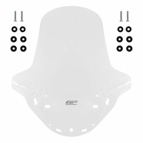 GP Kompozit Suzuki Burgman 650 2002-2004 Uyumlu Ön Tur Camı Şeffaf