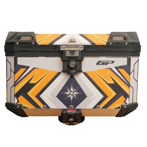 GP Kompozit DSN07 45 lt Alüminyum Motosiklet Çanta Uyumlu Sticker