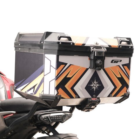 GP Kompozit DSN07 45 lt Alüminyum Motosiklet Çanta Uyumlu Sticker