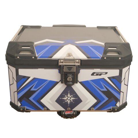 GP Kompozit DSN08 45 lt Alüminyum Motosiklet Çanta Uyumlu Sticker