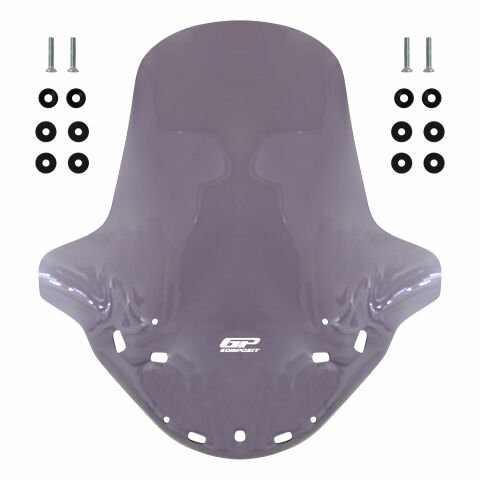 GP Kompozit Suzuki Burgman 650 2002-2004 Uyumlu Ön Tur Camı Füme