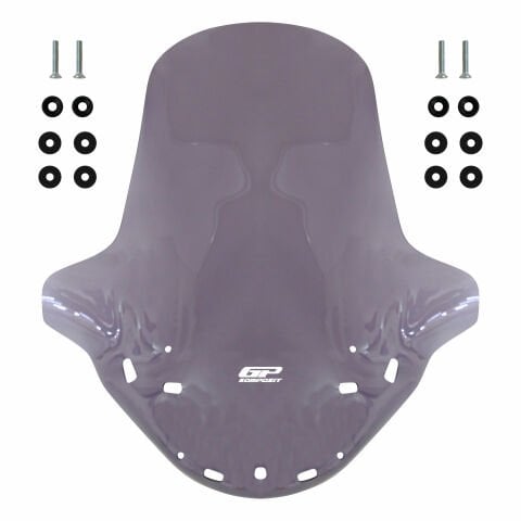 GP Kompozit Suzuki Burgman 650 2002-2004 Uyumlu Ön Tur Camı Füme