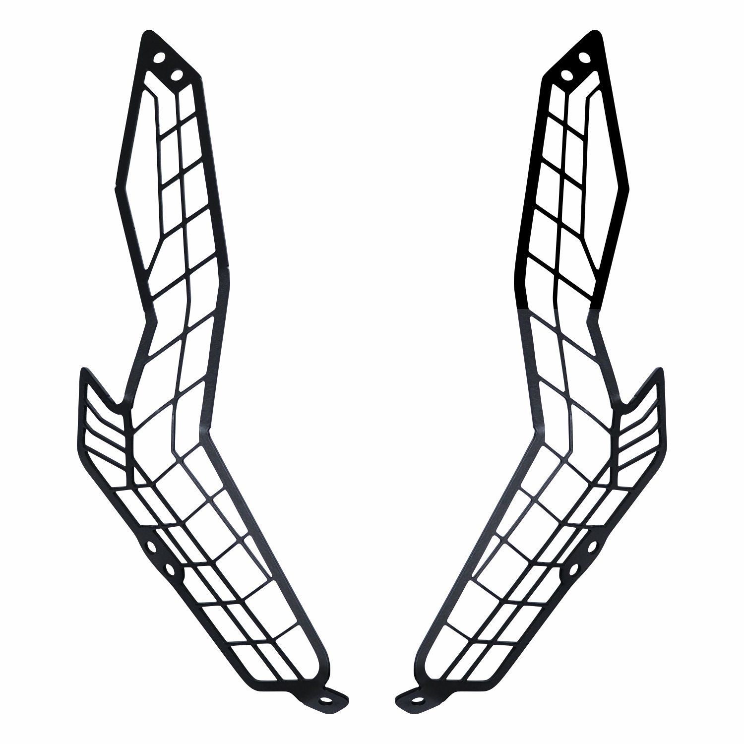 GP Kompozit Honda ADV 350 2023-2025 Uyumlu Far Koruma Siyah