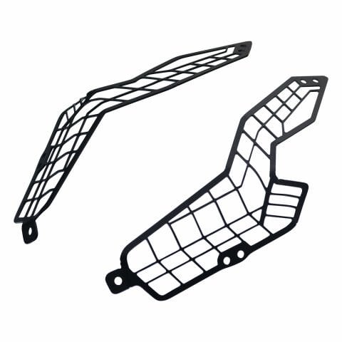 GP Kompozit Honda ADV 350 2023-2025 Uyumlu Far Koruma Siyah