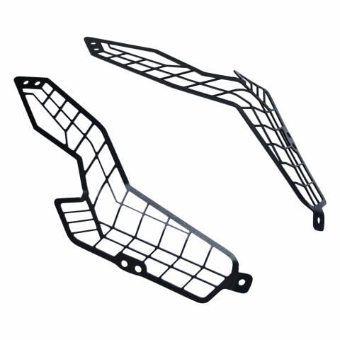 GP Kompozit Honda ADV 350 2023-2026 Uyumlu Far Koruma Siyah