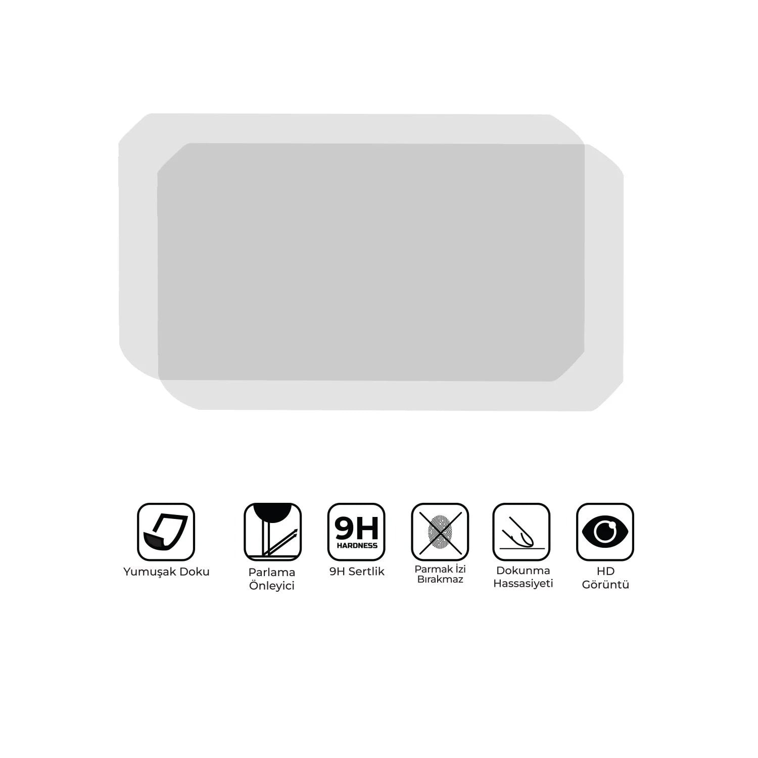 GP Kompozit Honda X-ADV 2025-2026 Uyumlu Motosiklet Ekran Koruyucu Şeffaf