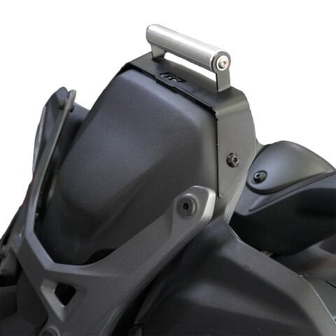 GP Kompozit Yamaha XMAX 250 Tech Max 2024-2026 Uyumlu Telefon / Navigasyon Tutucu Siyah