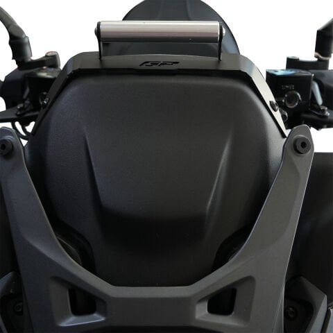 GP Kompozit Yamaha XMAX 250 Tech Max 2024-2026 Uyumlu Telefon / Navigasyon Tutucu Siyah