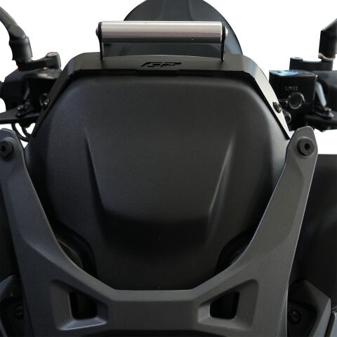 GP Kompozit Yamaha XMAX 250 Tech Max 2024-2026 Uyumlu Telefon / Navigasyon Tutucu Siyah