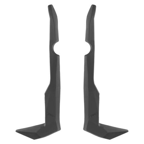 GP Kompozit Yamaha NMAX 125 / 155 2025 Uyumlu Üst Bacak Koruma Siyah