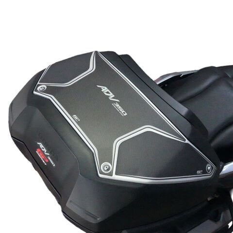 GP Kompozit Honda ADV 350 2023-2026 Uyumlu Damlasız Çanta Üstü Sticker karbon