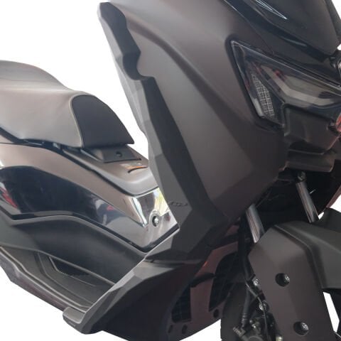 GP Kompozit Yamaha NMAX 125 / 155 2025 Uyumlu Üst/Alt Bacak ve Grenaj Koruma Seti Siyah