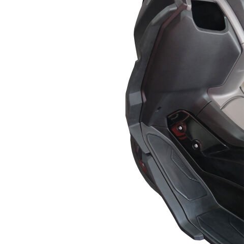 GP Kompozit Yamaha NMAX 125 / 155 2025 Uyumlu Üst/Alt Bacak ve Grenaj Koruma Seti Siyah