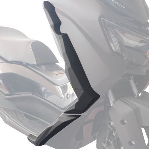 GP Kompozit Yamaha NMAX 125 / 155 2025 Uyumlu Üst/Alt Bacak ve Grenaj Koruma Seti Siyah