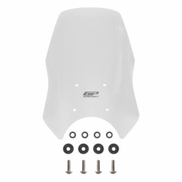 GP Kompozit Royal Enfield Himalayan 2024 Uyumlu Ön Cam Şeffaf