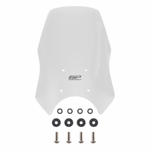 GP Kompozit Royal Enfield Himalayan 2024 Uyumlu Ön Cam Şeffaf