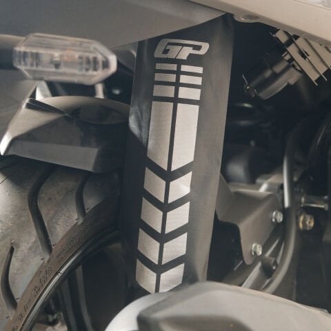 GP Kompozit ATS02 Universal 35 cm Motosiklet Amortisör Çorabı Siyah