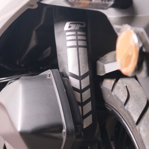 GP Kompozit ATS02 Universal 35 cm Motosiklet Amortisör Çorabı Siyah