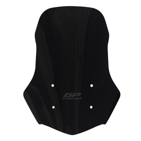 GP Kompozit Triumph Rocket 3 R / GT 2023-2024 Uyumlu Ön Cam Siyah