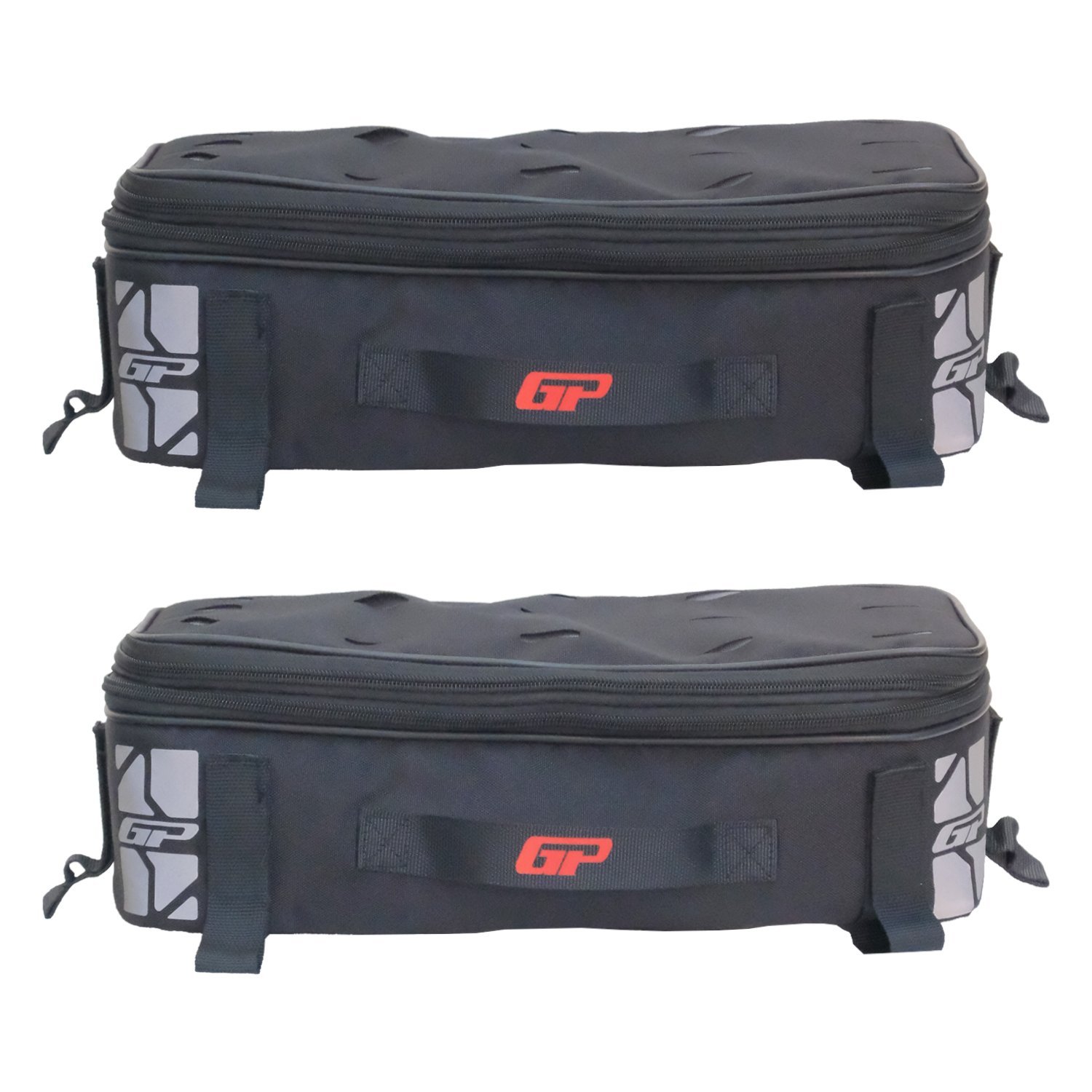 GP Kompozit KMSC06 Universal Motosiklet Yan Çanta Üstü Kumaş Çanta Siyah