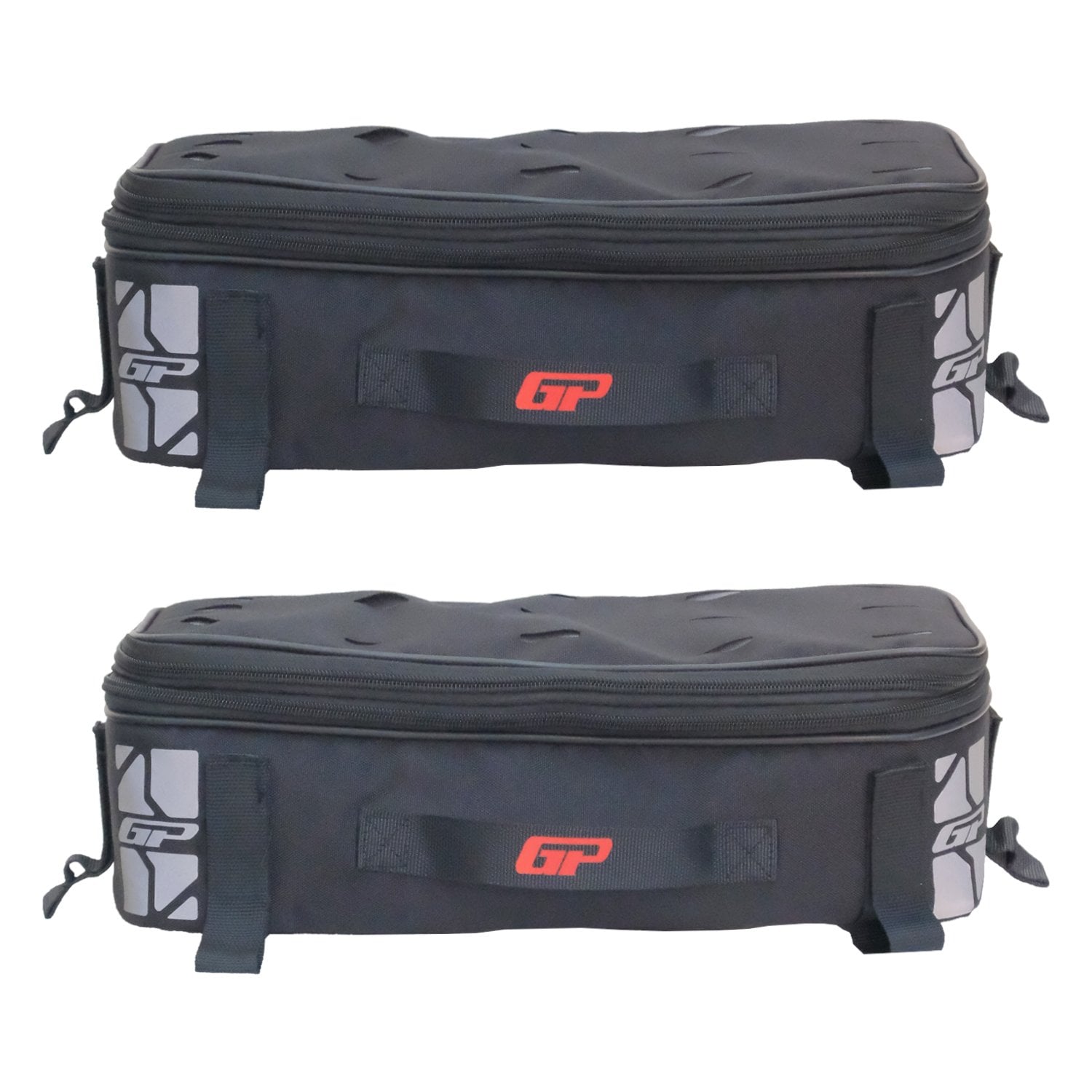 GP Kompozit KMSC06 Universal Motosiklet Yan Çanta Üstü Kumaş Çanta Siyah