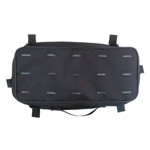 GP Kompozit KMSC06 Universal Motosiklet Yan Çanta Üstü Kumaş Çanta Siyah