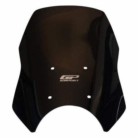 GP Kompozit Royal Enfield Himalayan 2024 Uyumlu Ön Cam Siyah