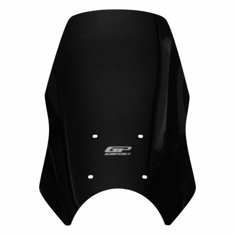 GP Kompozit Royal Enfield Himalayan 2024 Uyumlu Ön Cam Siyah