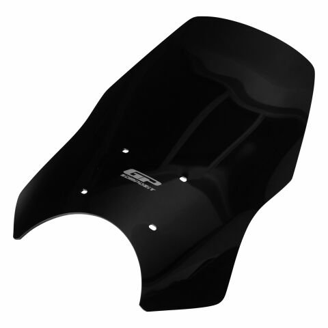 GP Kompozit Royal Enfield Himalayan 2024 Uyumlu Ön Cam Siyah