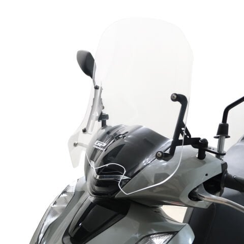GP Kompozit Honda SH 125 2024-2025 Uyumlu Kısa Ön Cam Şeffaf