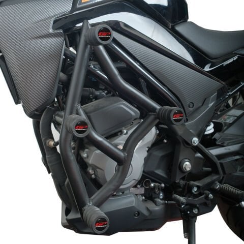 GP Kompozit CF Moto 250 NK 2018-2026 Uyumlu Motor Koruma Demiri Siyah