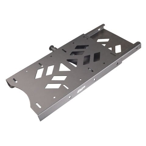 GP Kompozit Honda PCX 125 / 150 2011-2025 Uyumlu Pratik Tak-Çıkar Kızaklı Arka Çanta Demiri Siyah