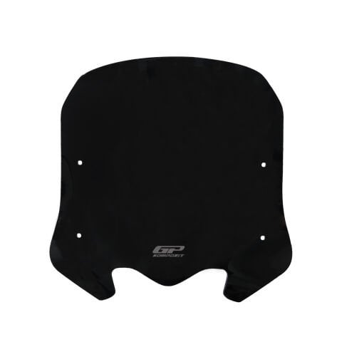 GP Kompozit Honda SH 125 2024-2025 Uyumlu Kısa Ön Cam Siyah