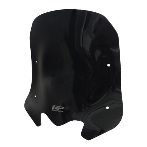 GP Kompozit Honda SH 125 2024-2025 Uyumlu Kısa Ön Cam Siyah