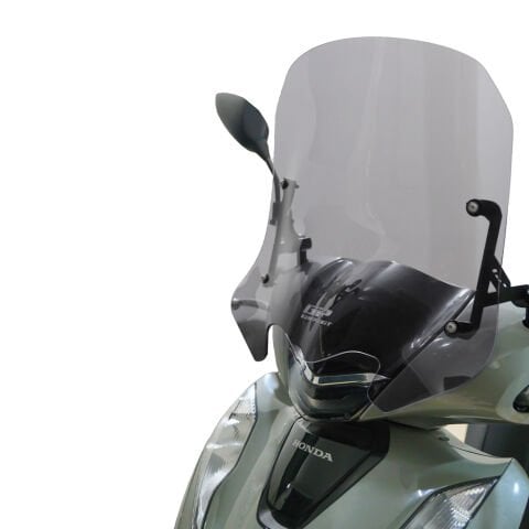 GP Kompozit Honda SH 125 2024-2025 Uyumlu Kısa Ön Cam Füme