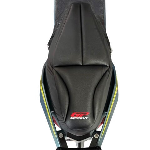 GP Kompozit SYM Dragon DRG 160 2023-2024 Uyumlu Motosiklet Konfor Sele Kılıfı Siyah