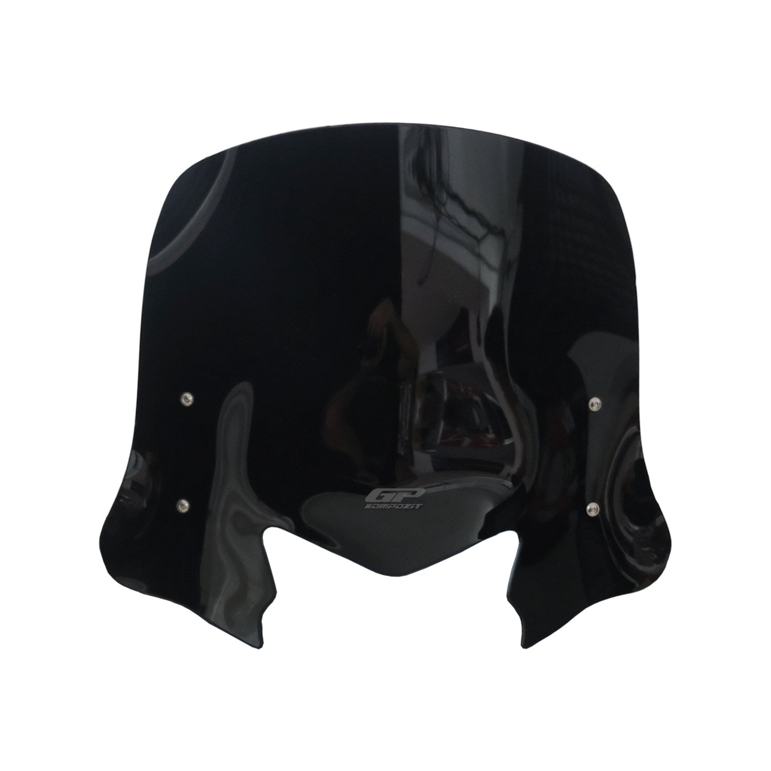 GP Kompozit Honda Dio 2021-2025 Uyumlu Kısa Ön Cam Siyah