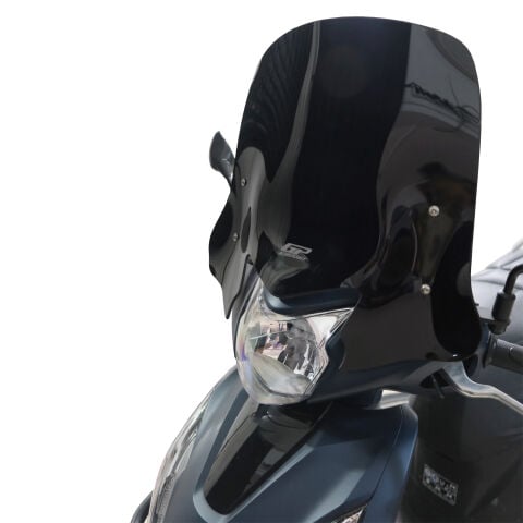 GP Kompozit Honda Dio 2021-2025 Uyumlu Kısa Ön Cam Siyah