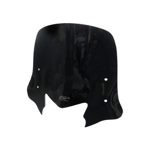 GP Kompozit Honda Dio 2021-2025 Uyumlu Kısa Ön Cam Siyah