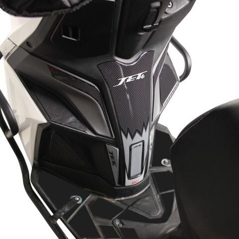 GP Kompozit SYM Jet 14 2017-2024 Uyumlu Tank Pad Seti Gri