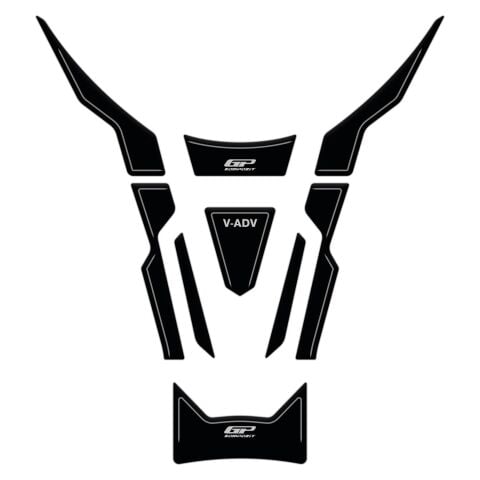 GP Kompozit RKS Freccia 150 2022-2025 Uyumlu Tank Pad Siyah