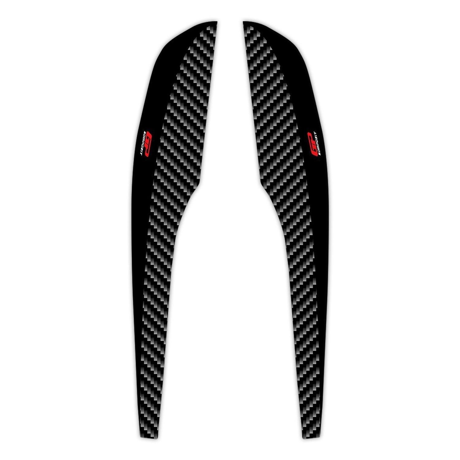 GP Kompozit Honda PCX 125 / 150 2018-2020 Uyumlu Kuyruk Yan Pad Siyah