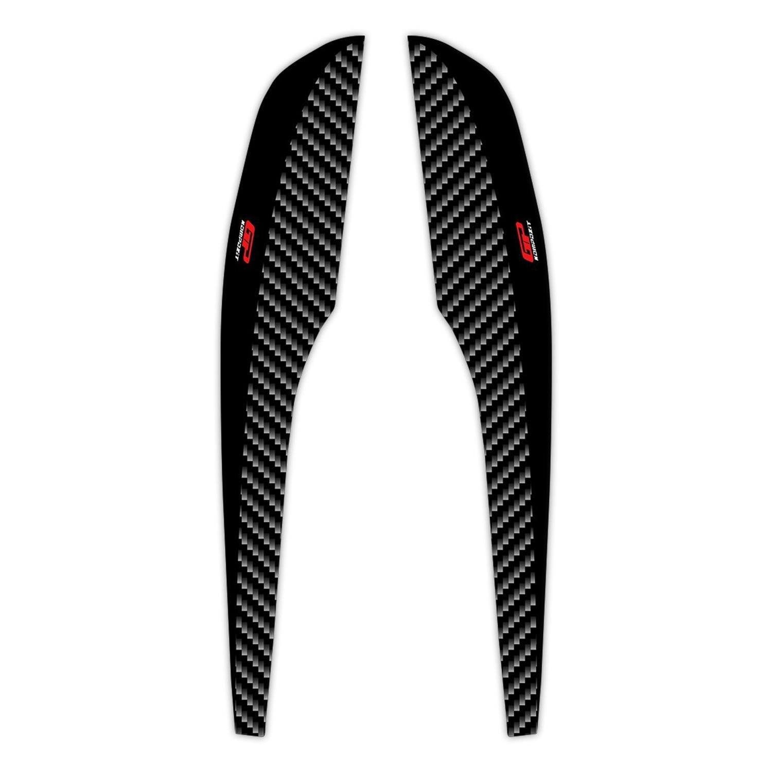 GP Kompozit Honda PCX 125 / 150 2018-2020 Uyumlu Kuyruk Yan Pad Siyah