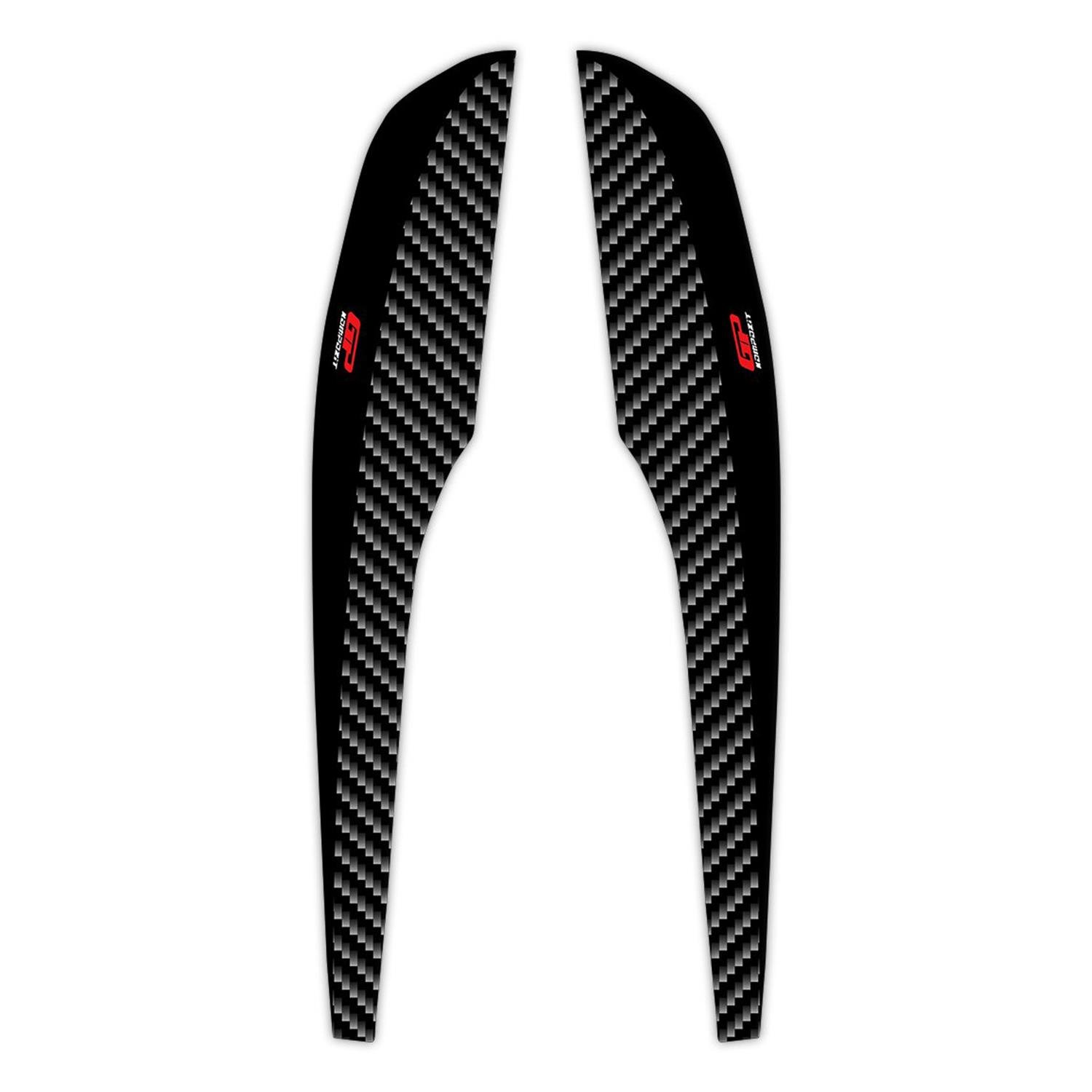 GP Kompozit Honda PCX 125 / 150 2018-2020 Uyumlu Kuyruk Yan Pad Siyah
