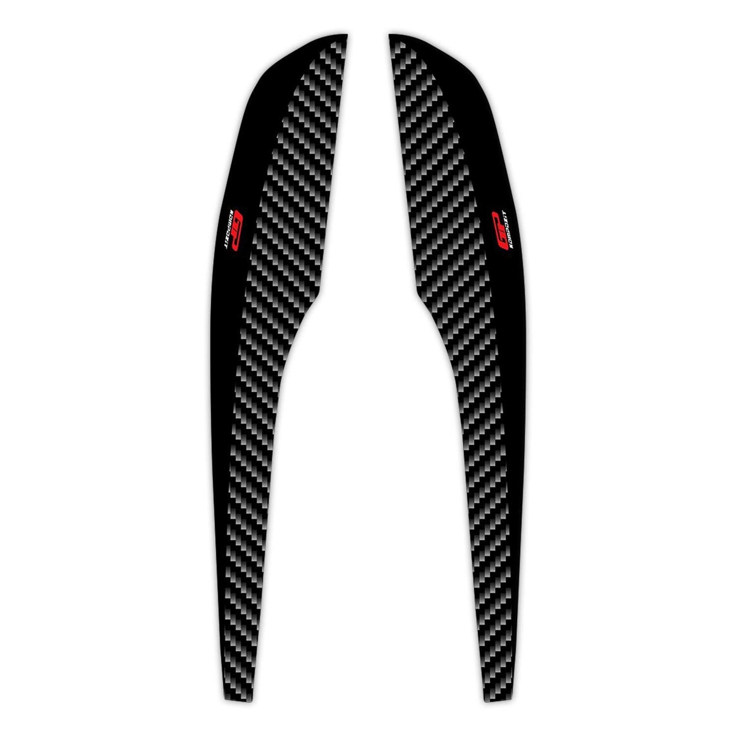 GP Kompozit Honda PCX 125 / 150 2018-2020 Uyumlu Kuyruk Yan Pad Siyah