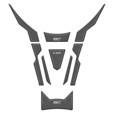 GP Kompozit RKS Freccia 150 2022-2025 Uyumlu Tank Pad Gri