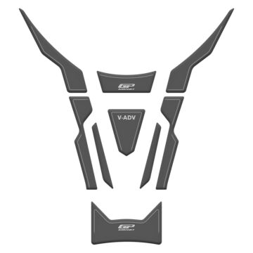 GP Kompozit RKS Freccia 150 2022-2024 Uyumlu Tank Pad Gri